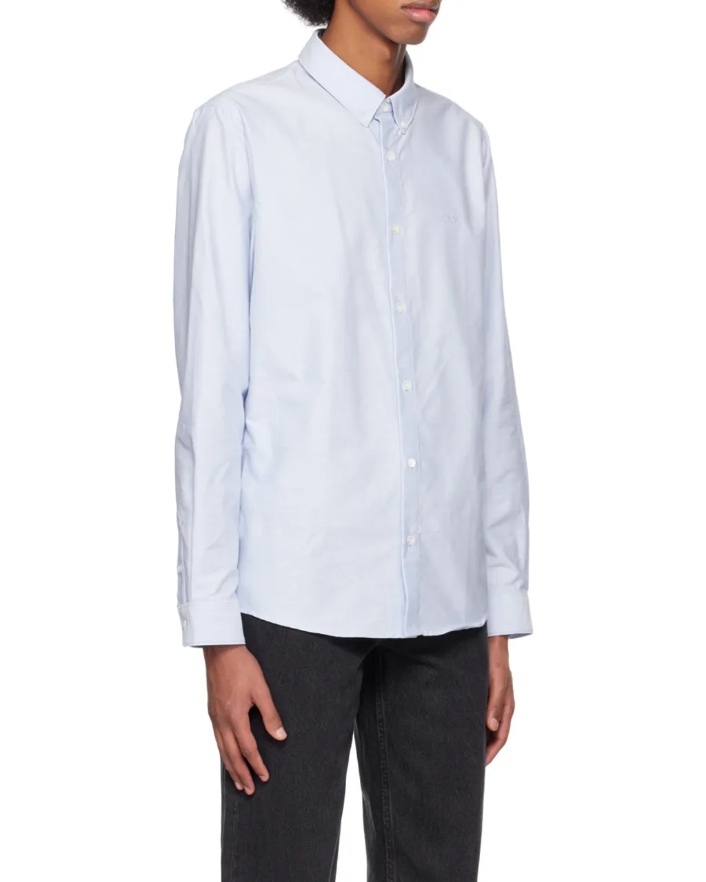 Buttoned Long-Sleeved Shirt