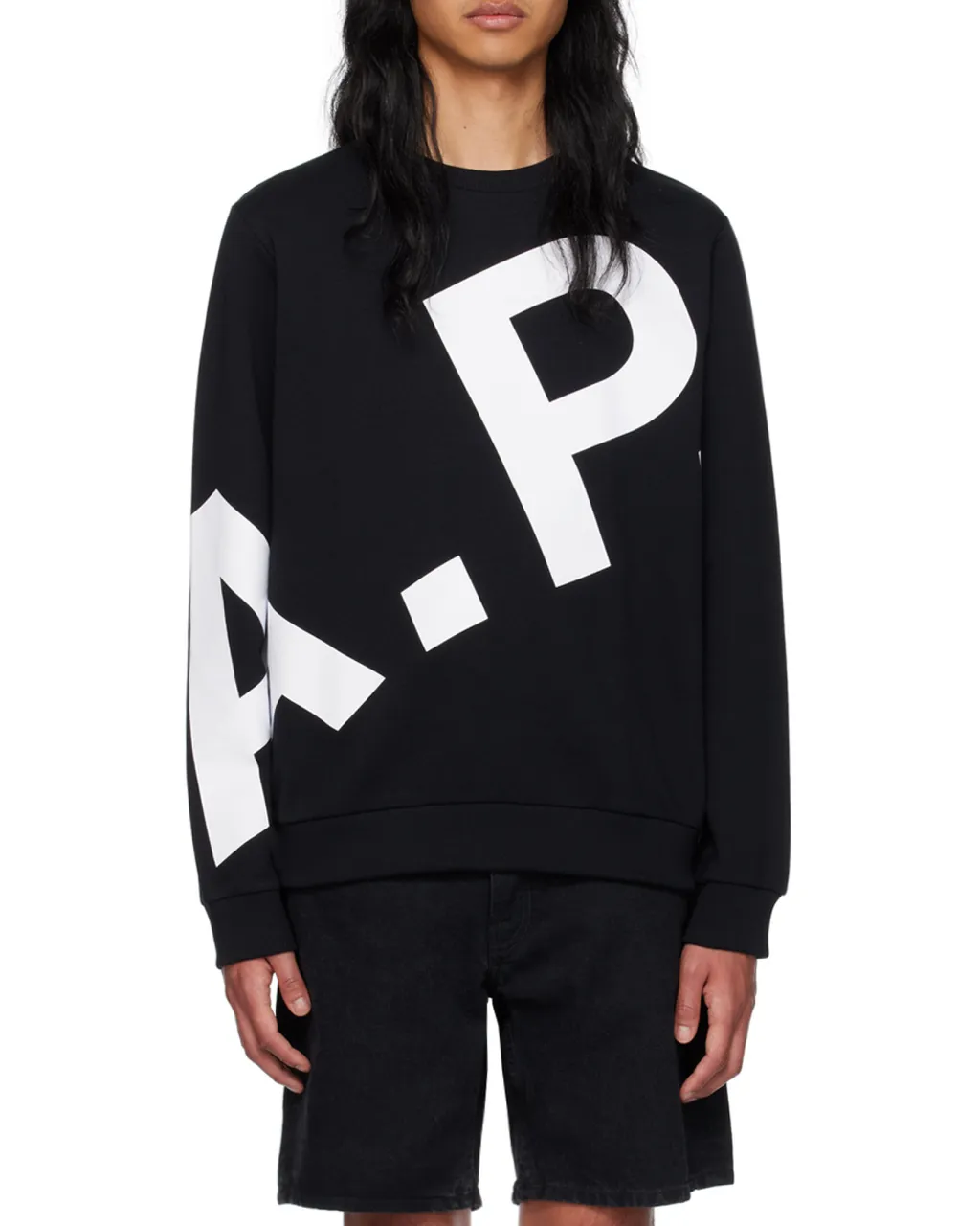 Logo-Printed Crewneck Sweatshirt