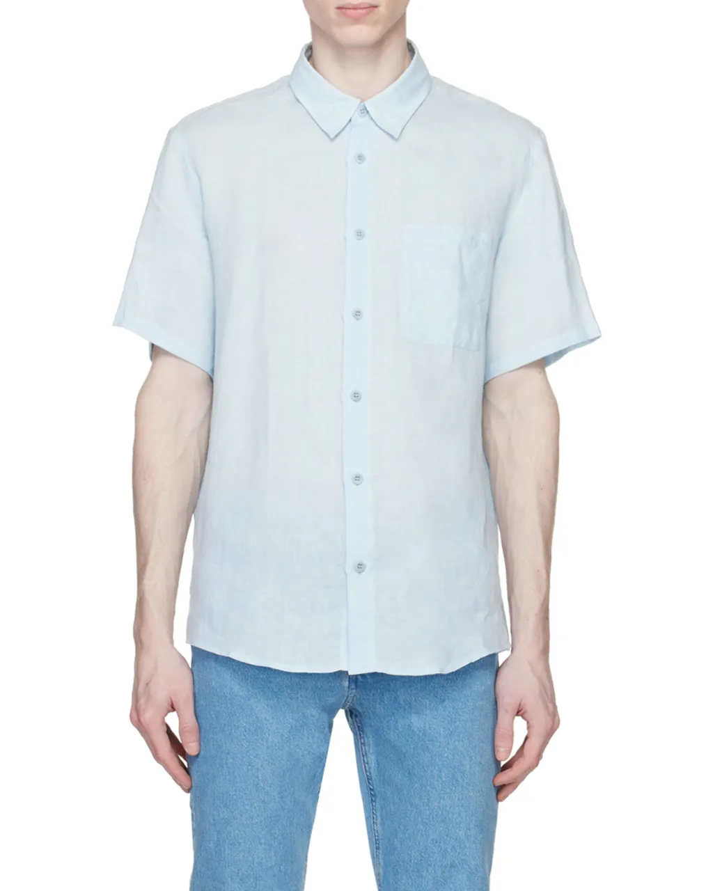Buttoned Short Sleeved Shirt