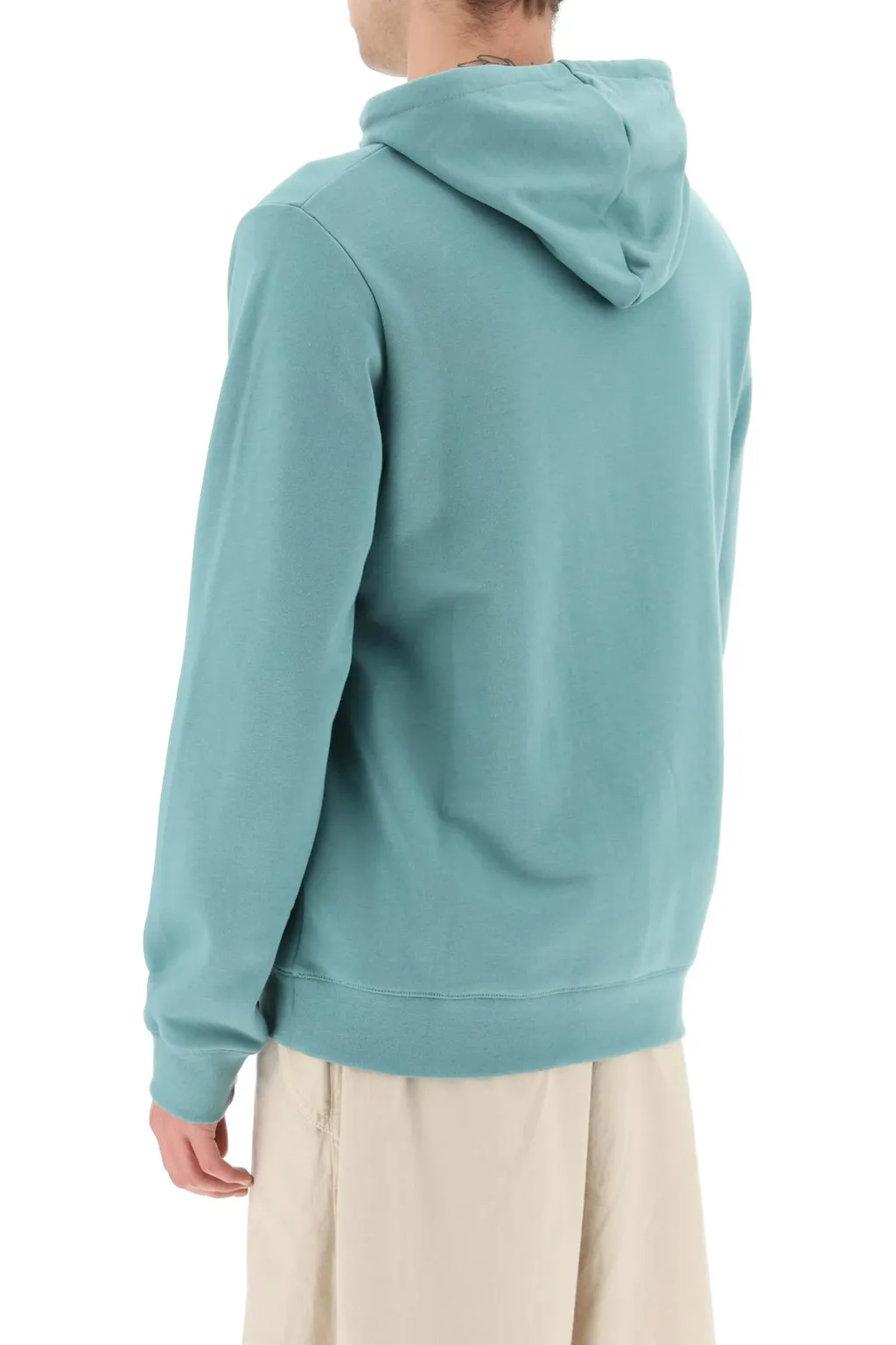 Logo-Print Drawstring Hoodie