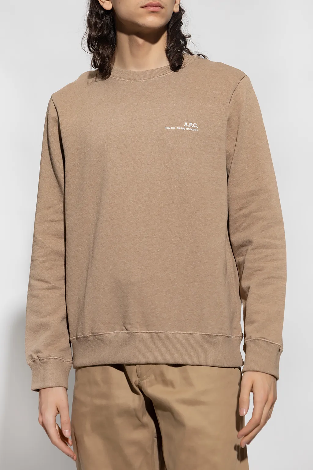 Logo-Print Crewneck Sweatshirt