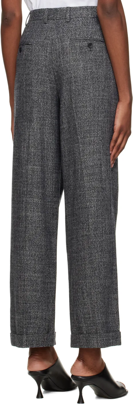 Straight Leg Tailored Trousers