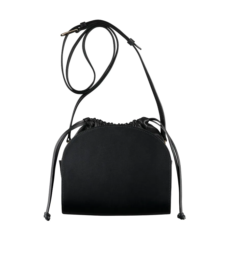 Demi Lune Drawstring Crossbody Bag