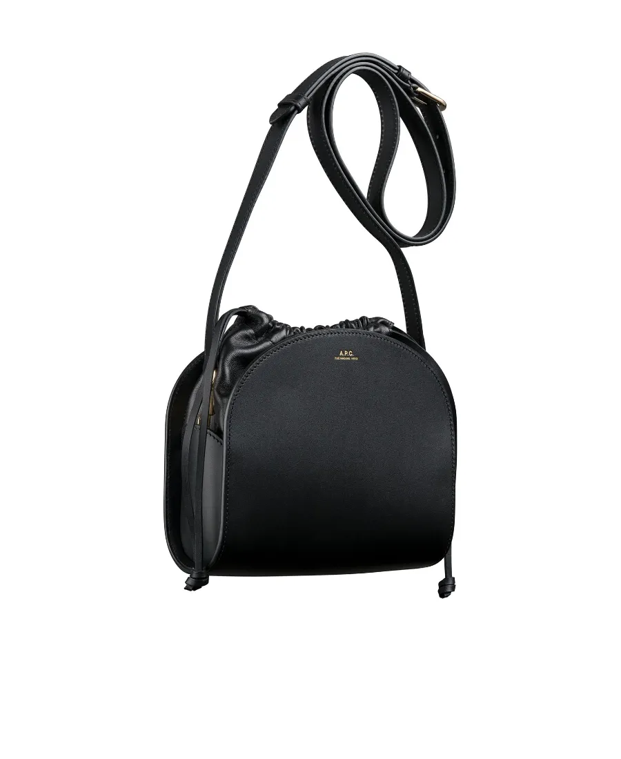 Demi Lune Drawstring Crossbody Bag