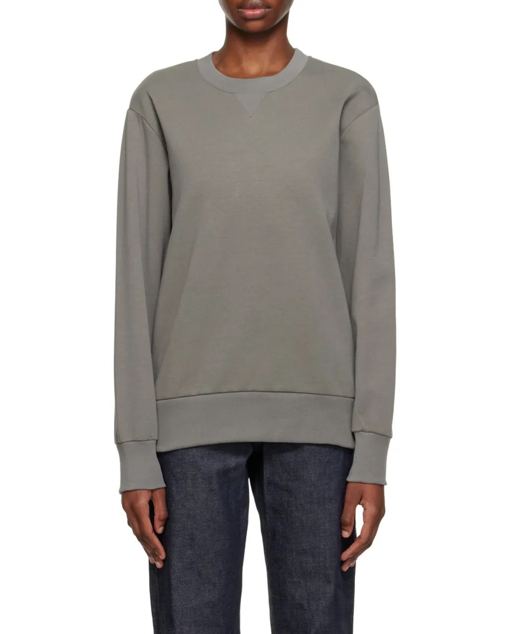 Long-Sleeved Round-Neck Sweater