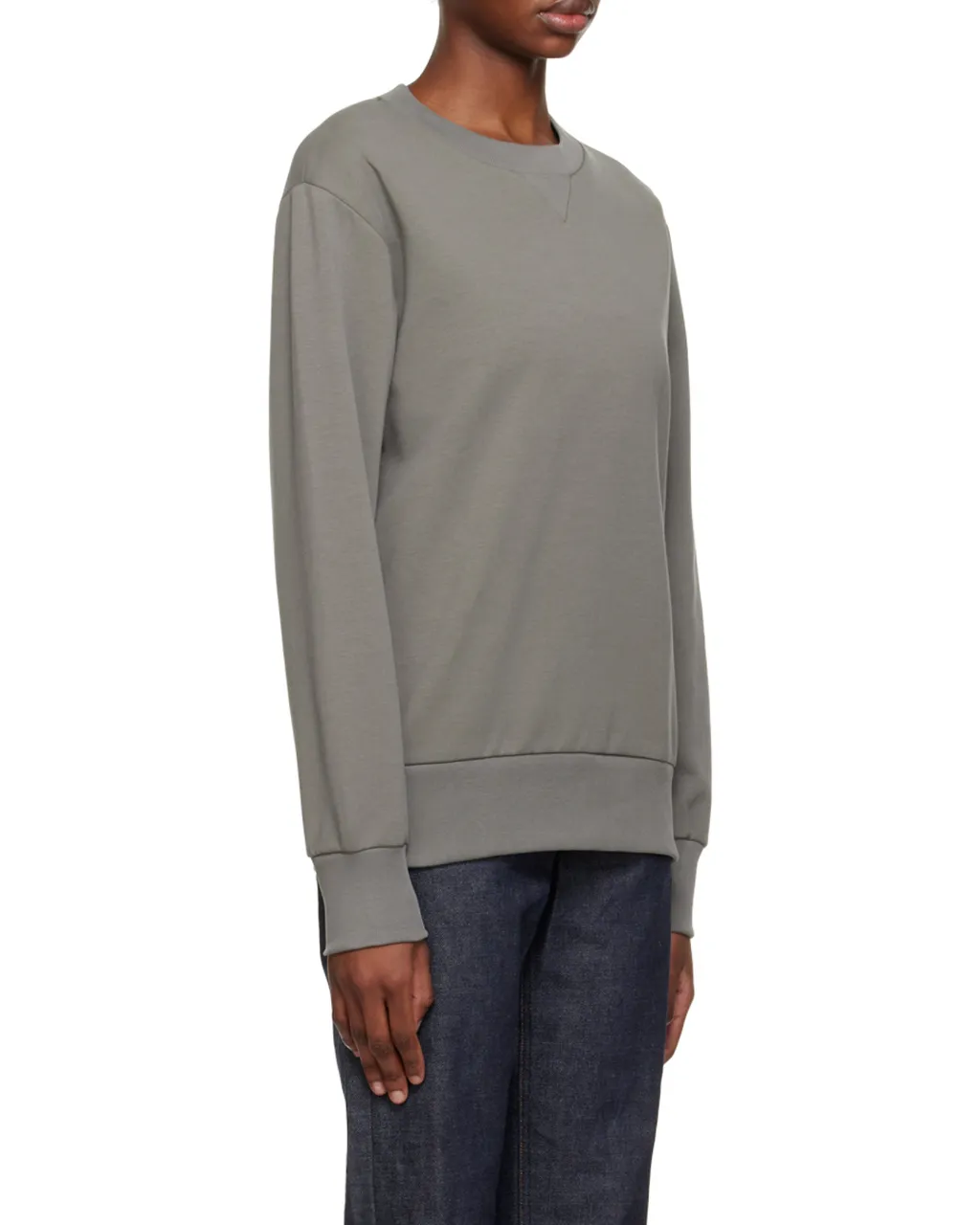 Long-Sleeved Round-Neck Sweater