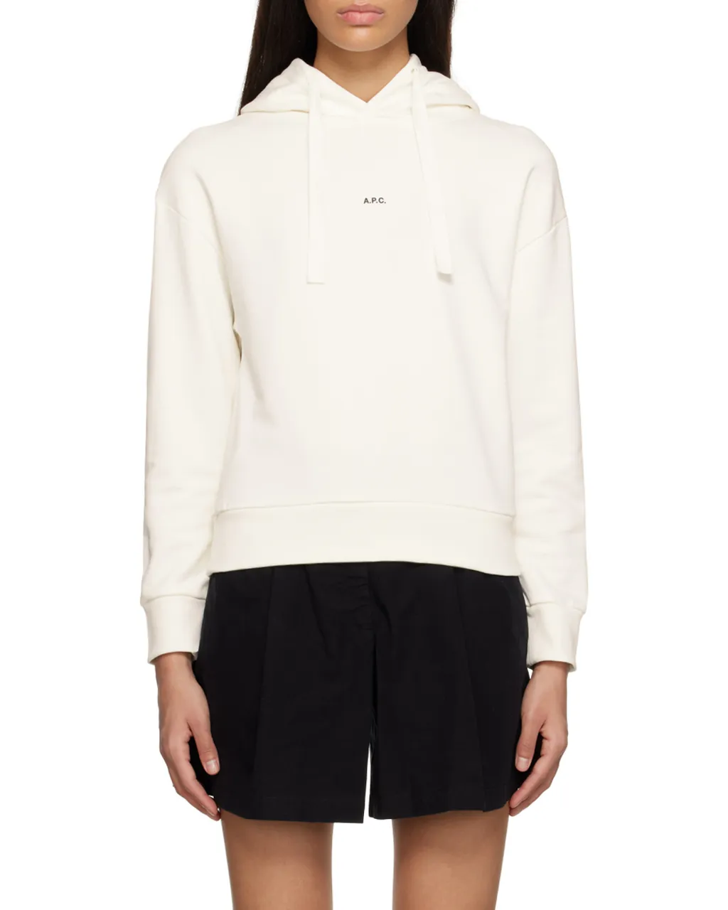 Logo Detailed Drawstring Hoodie