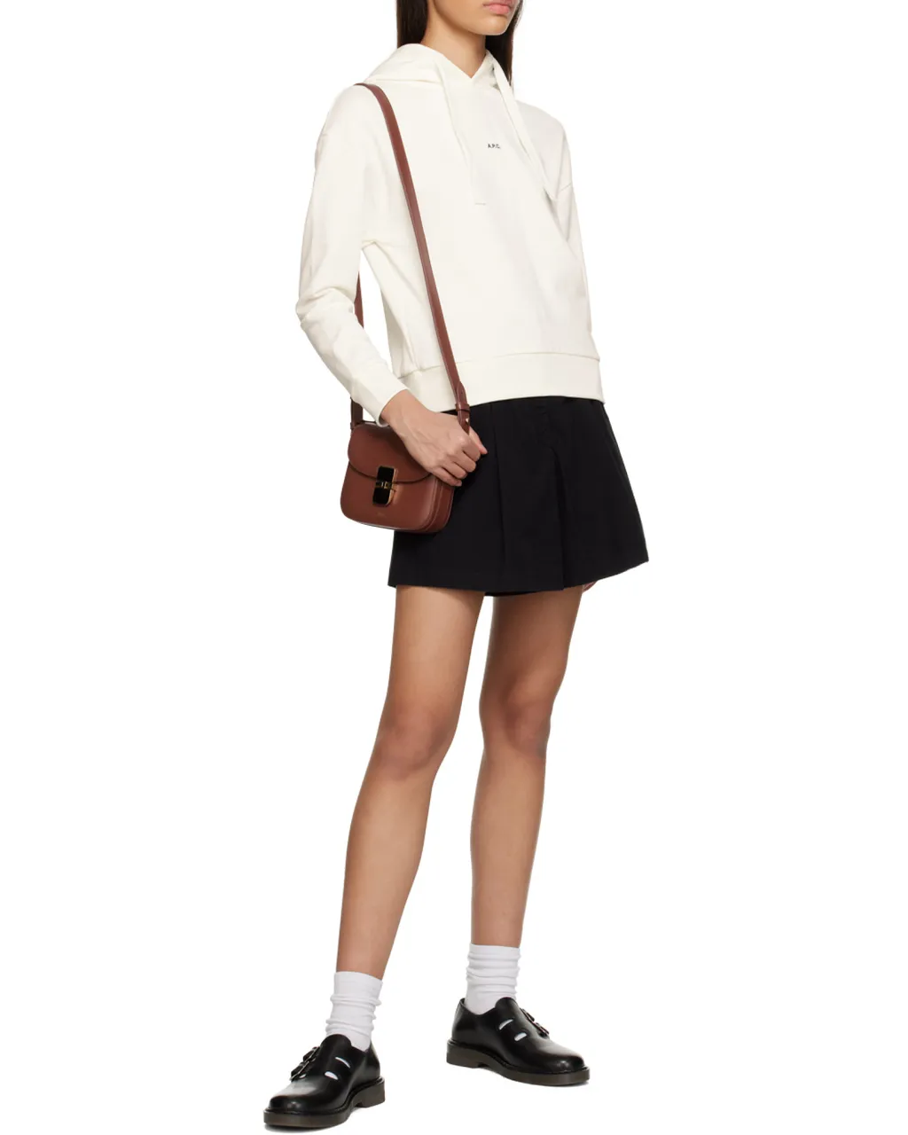 Logo Detailed Drawstring Hoodie