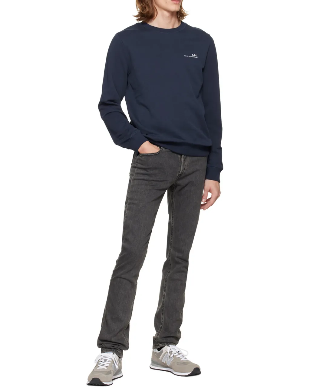 Logo Printed Crewneck Sweatshirt