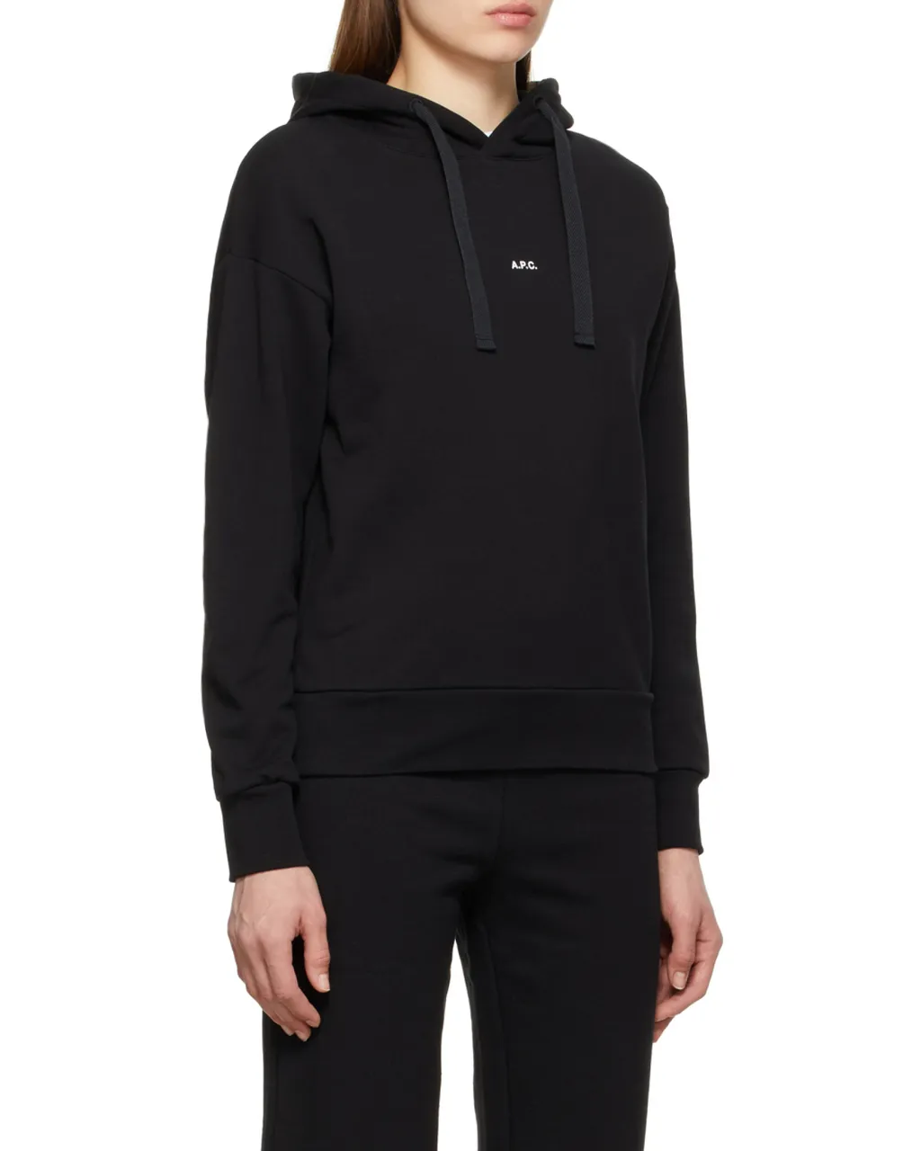 Logo Detailed Drawstring Hoodie
