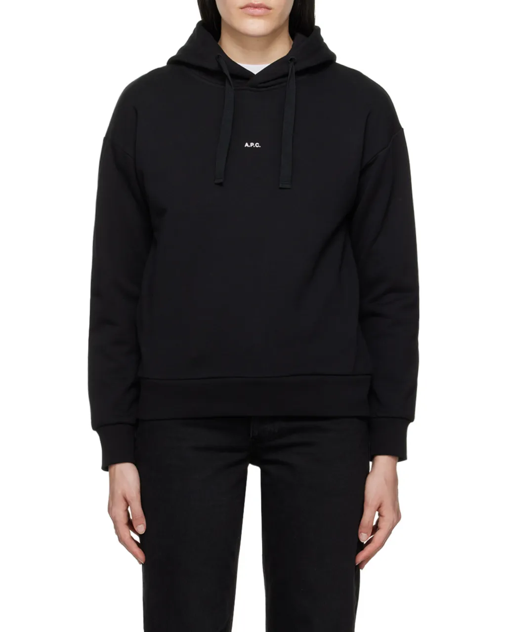 Logo Detailed Drawstring Hoodie