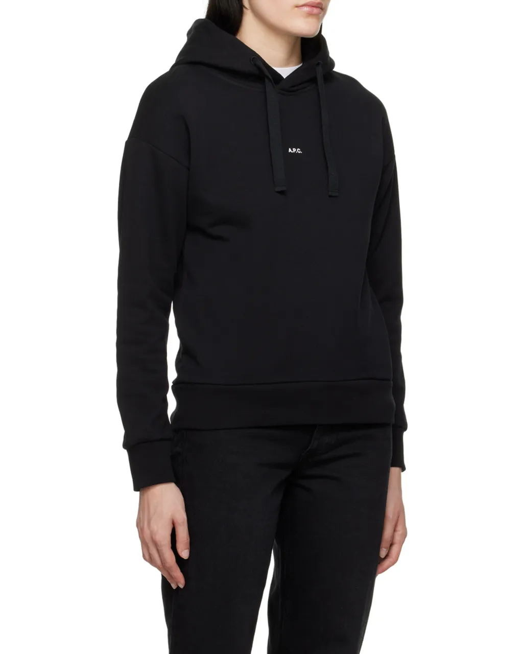Logo Detailed Drawstring Hoodie