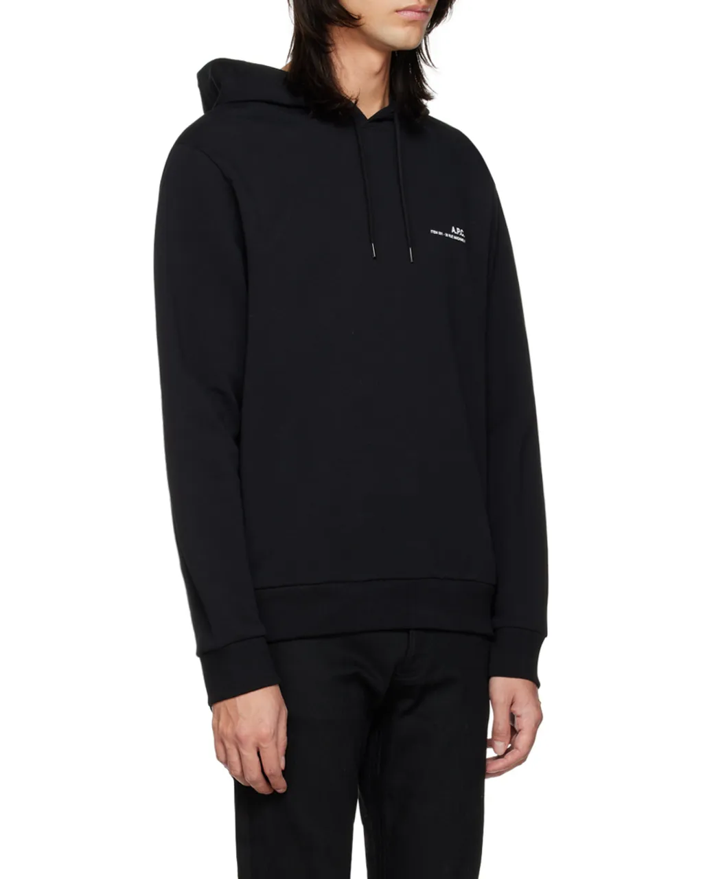 Logo Printed Drawstring Hoodie