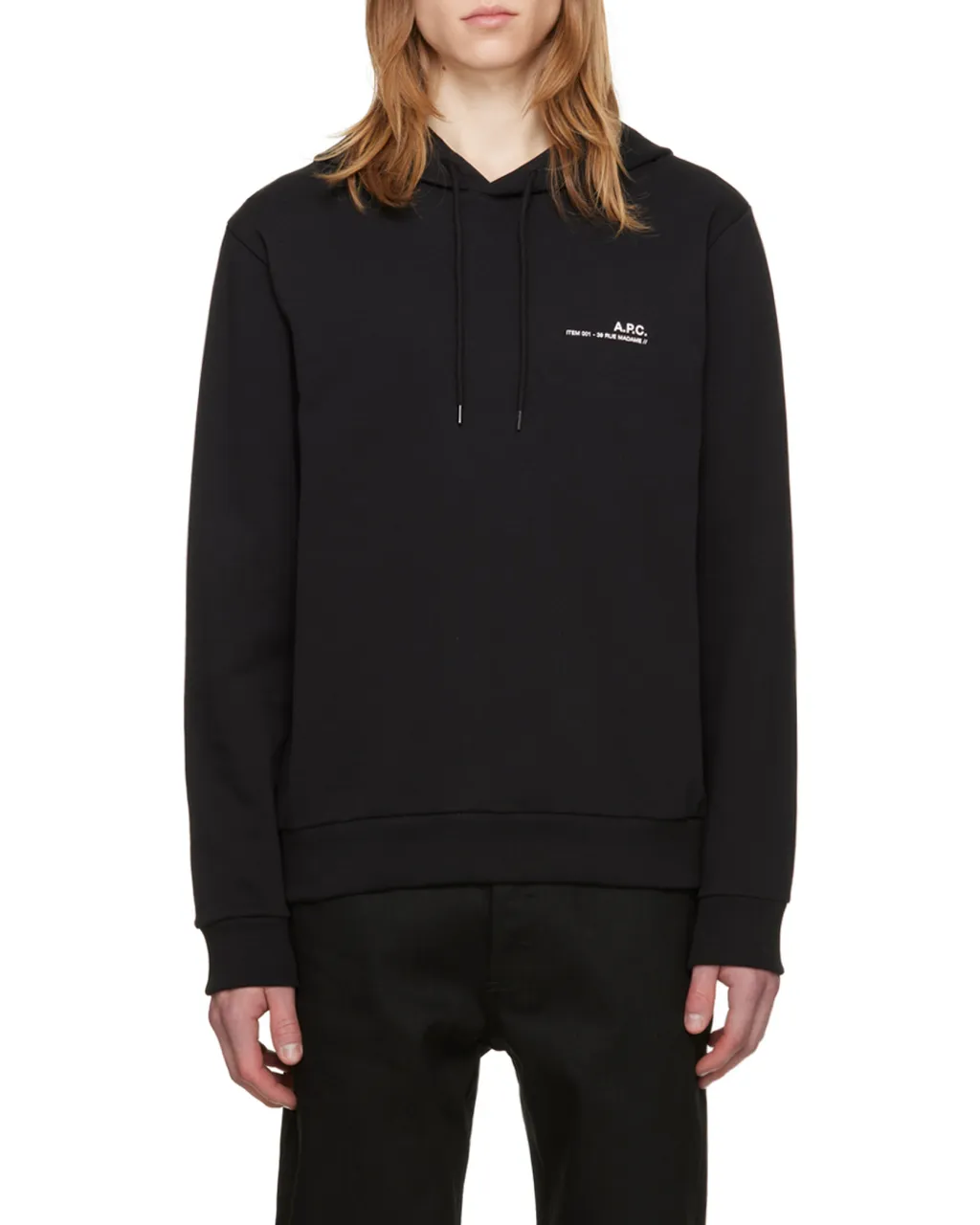 Logo Printed Drawstring Hoodie