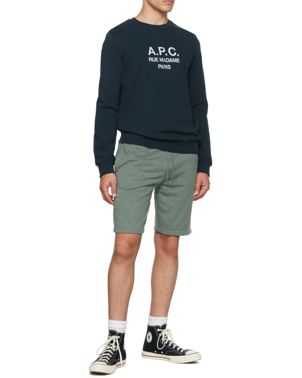 Logo Printed Crewneck Sweatshirt
