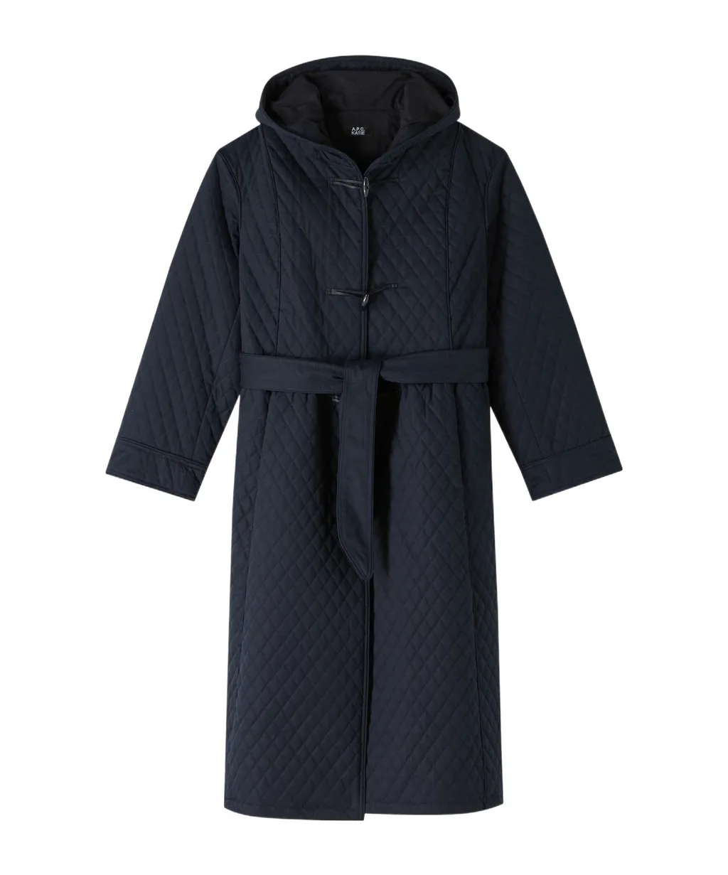 Quilted Belted Coat