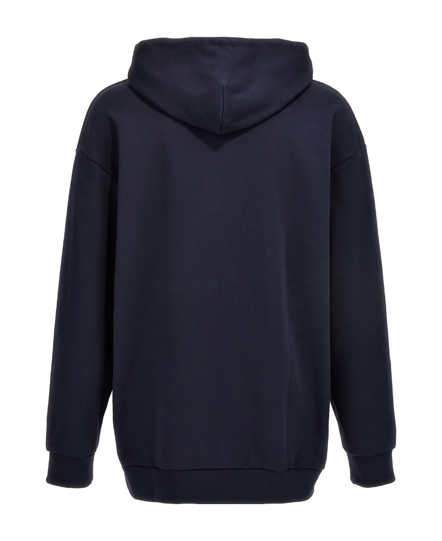 Logo Printed Drawstring Hoodie