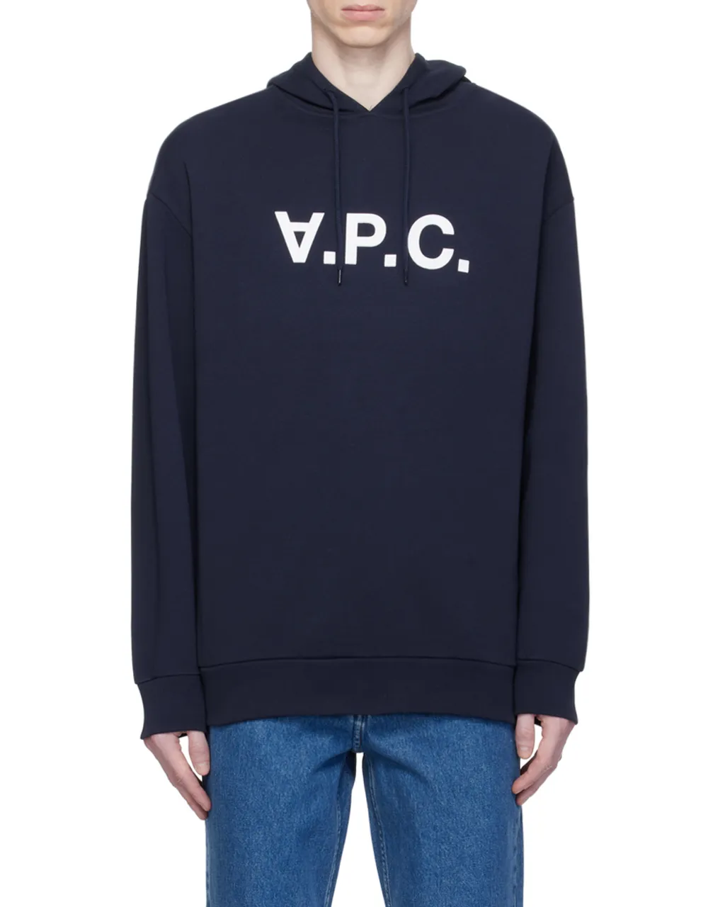 Logo Printed Drawstring Hoodie