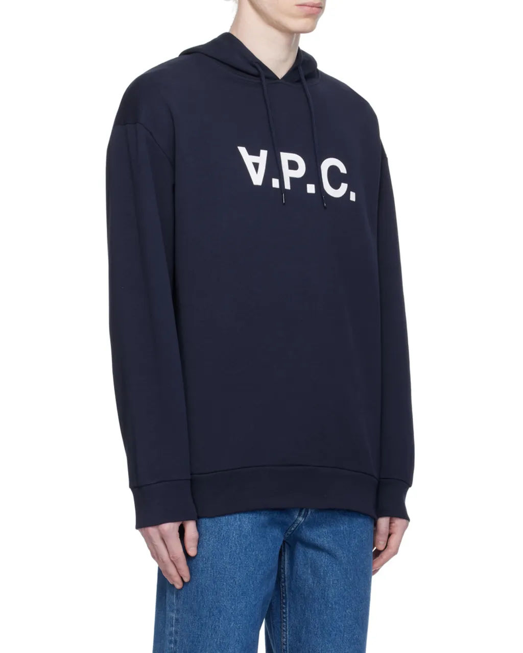 Logo Printed Drawstring Hoodie