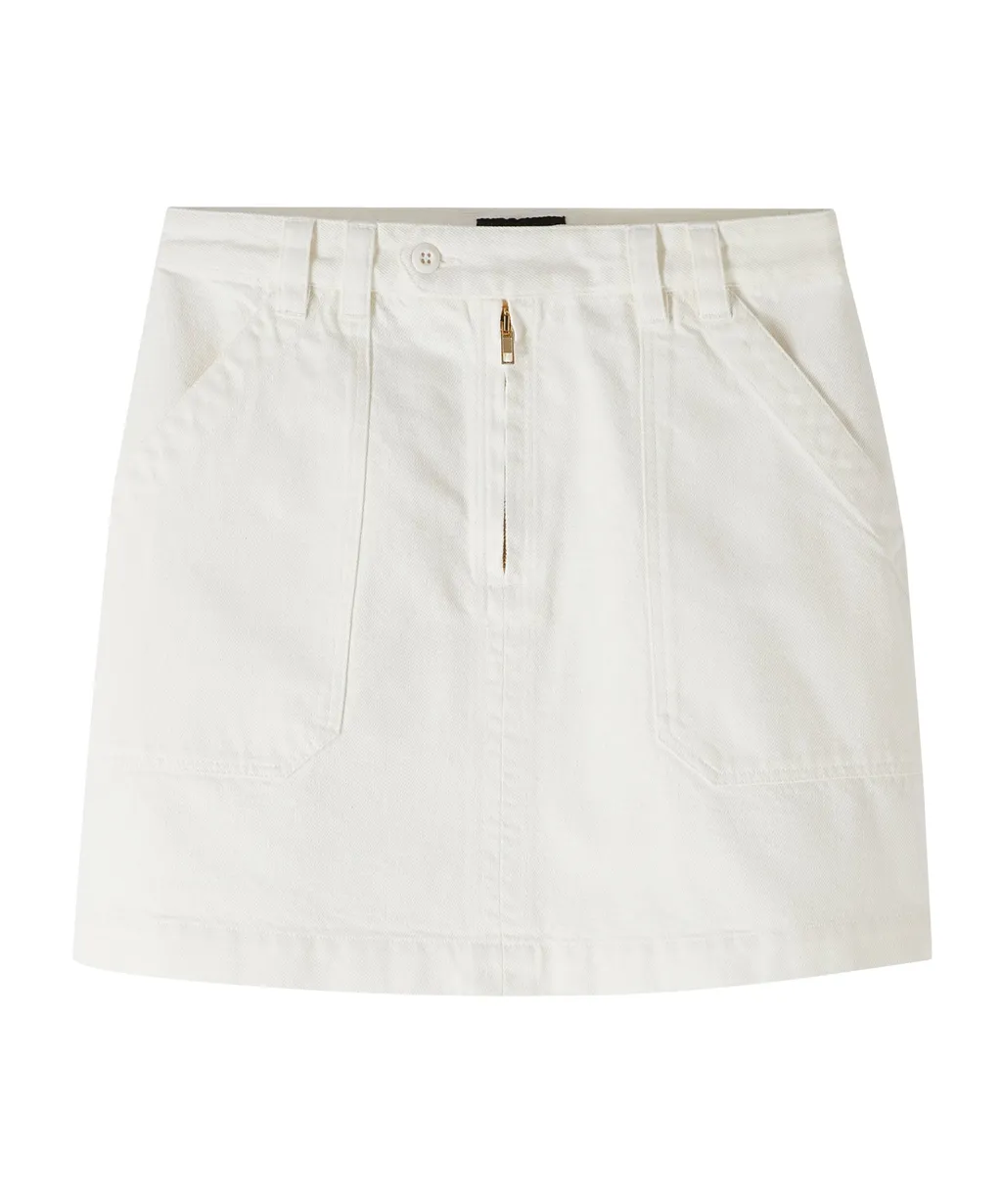 Sarah Denim Mini Skirt