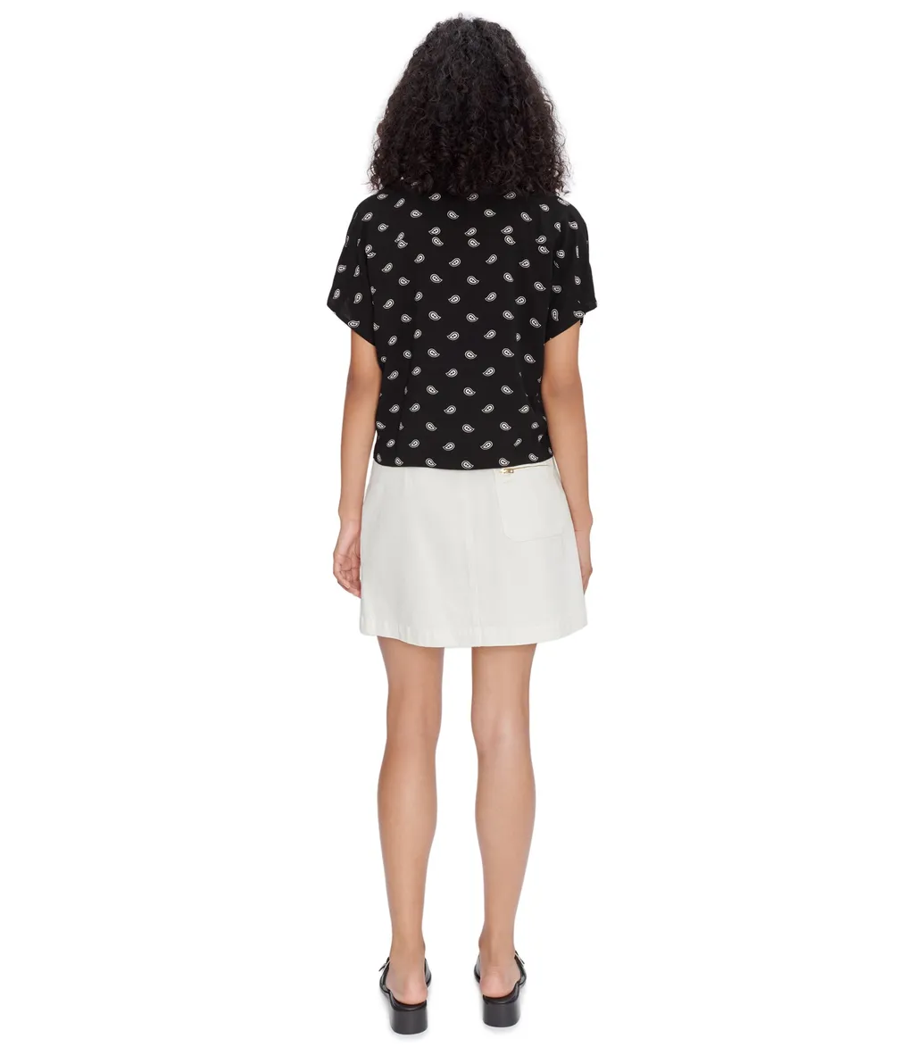 Sarah Denim Mini Skirt