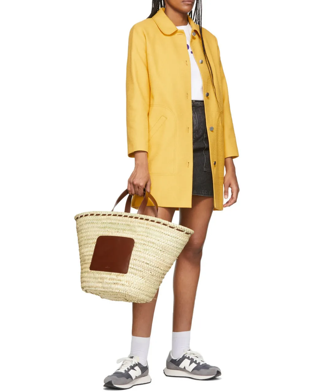 Zoe Colour-Block Tote Bag