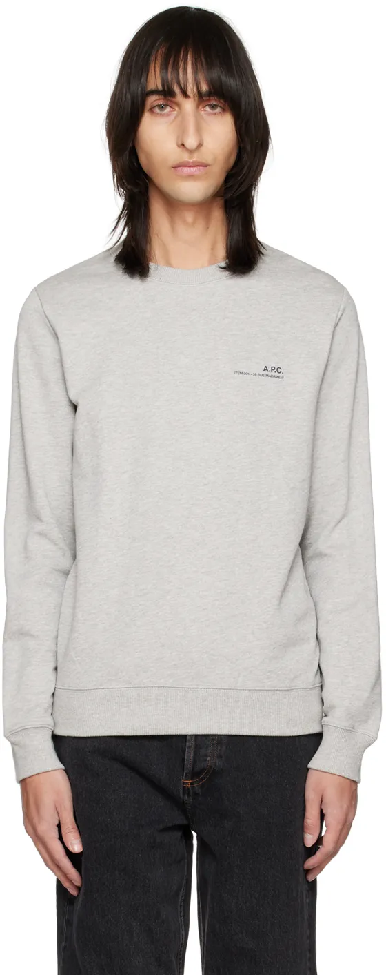 Logo Printed Crewneck Sweatshirt
