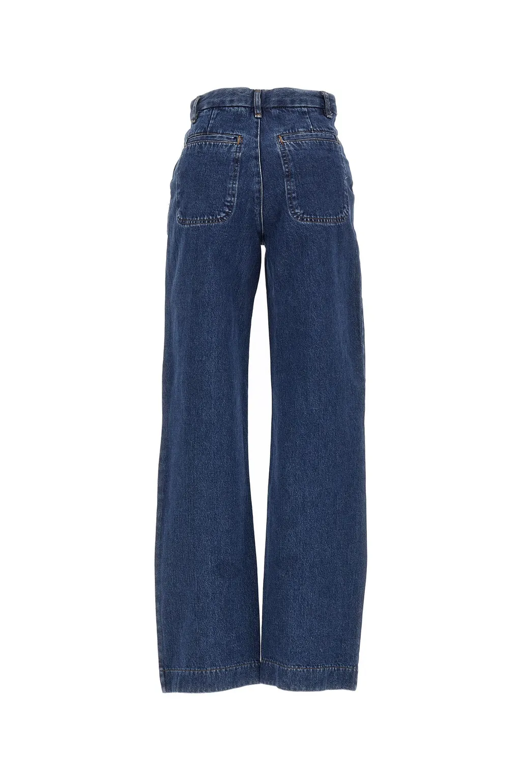 High-Waist Flared Jeans
