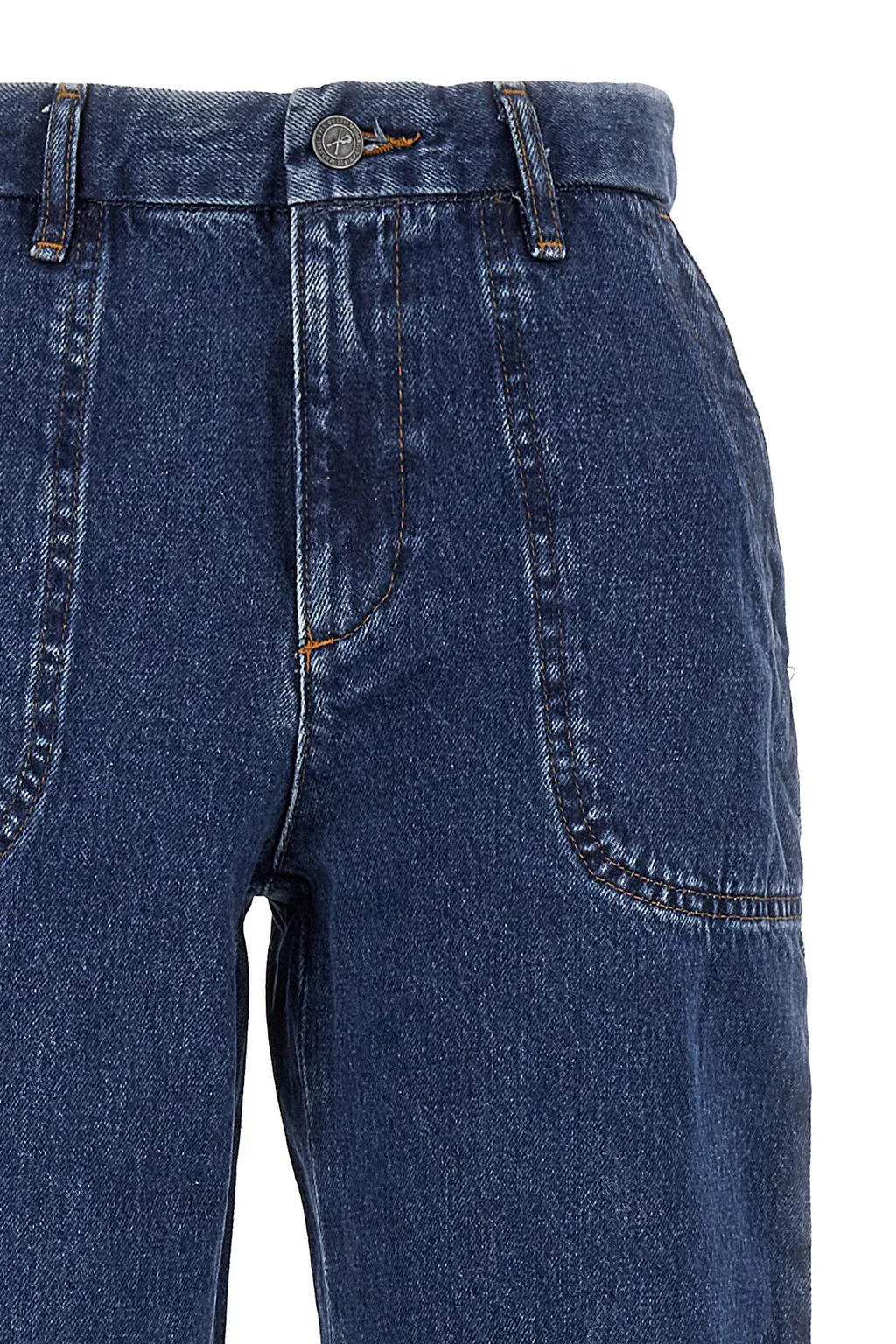 High-Waist Flared Jeans