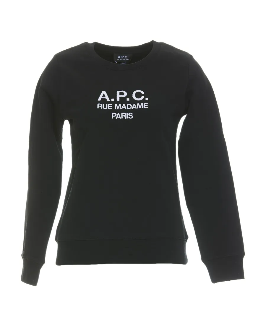 Logo Embroidered Crewneck Sweatshirt