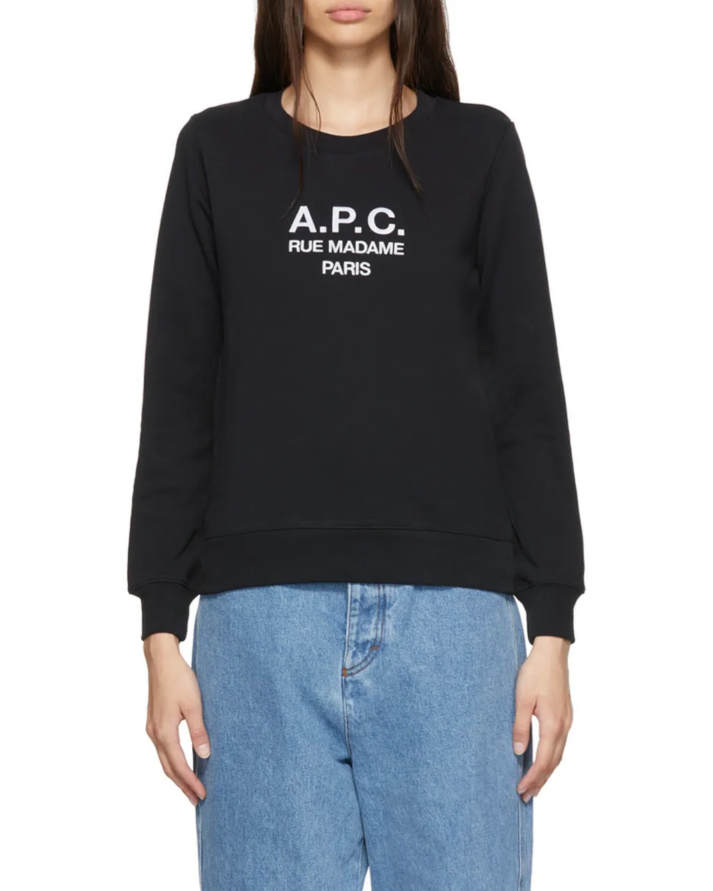 Logo Embroidered Crewneck Sweatshirt