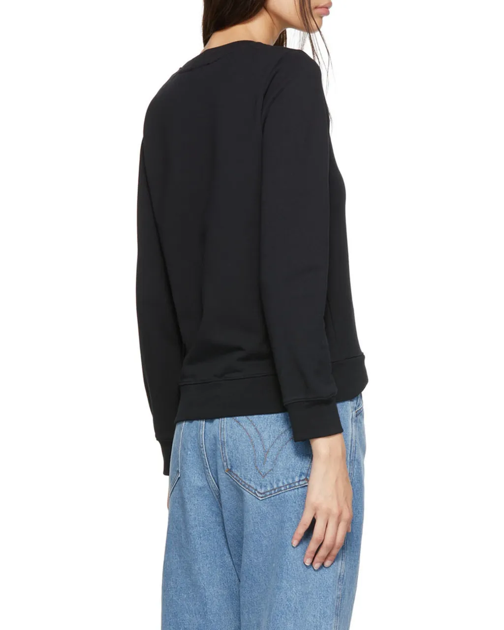 Logo Embroidered Crewneck Sweatshirt