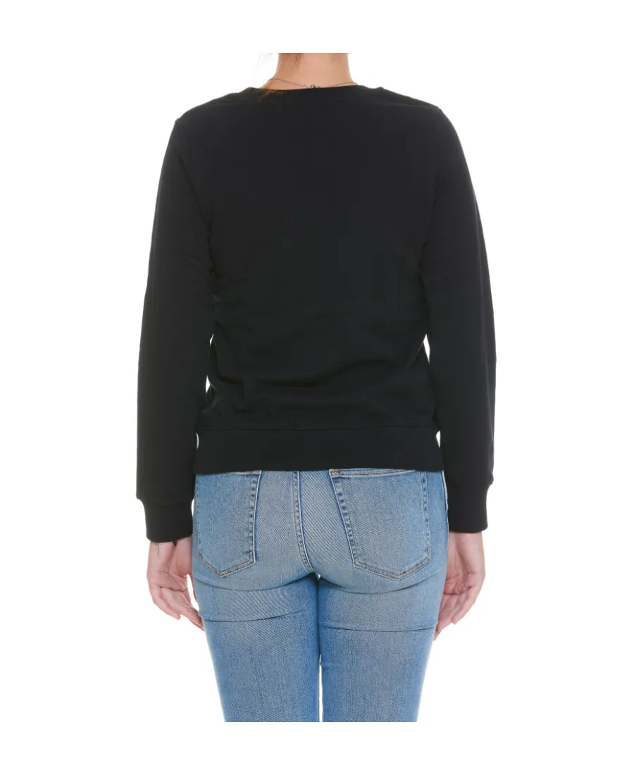 Logo Embroidered Crewneck Sweatshirt