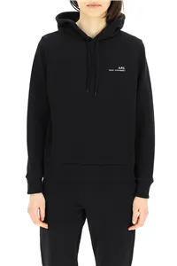 Logo Print Drawstring Hoodie