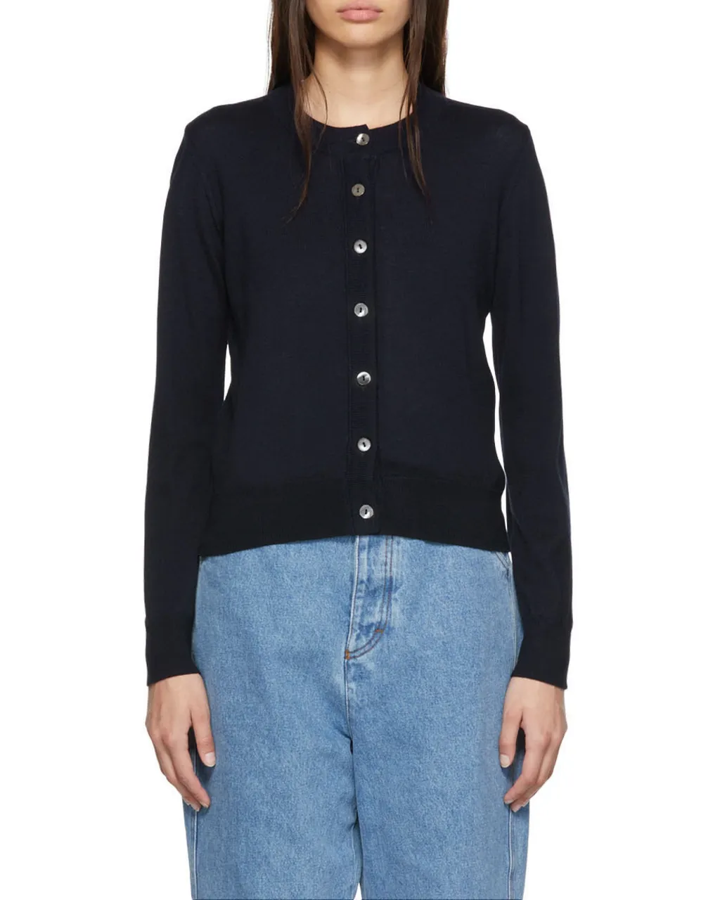 Button-Down Knit Cardigan