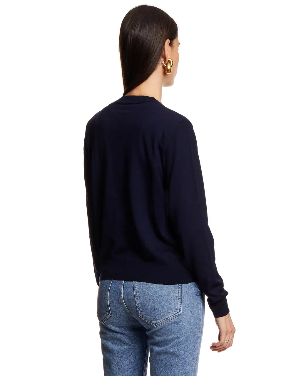 Button-Down Knit Cardigan