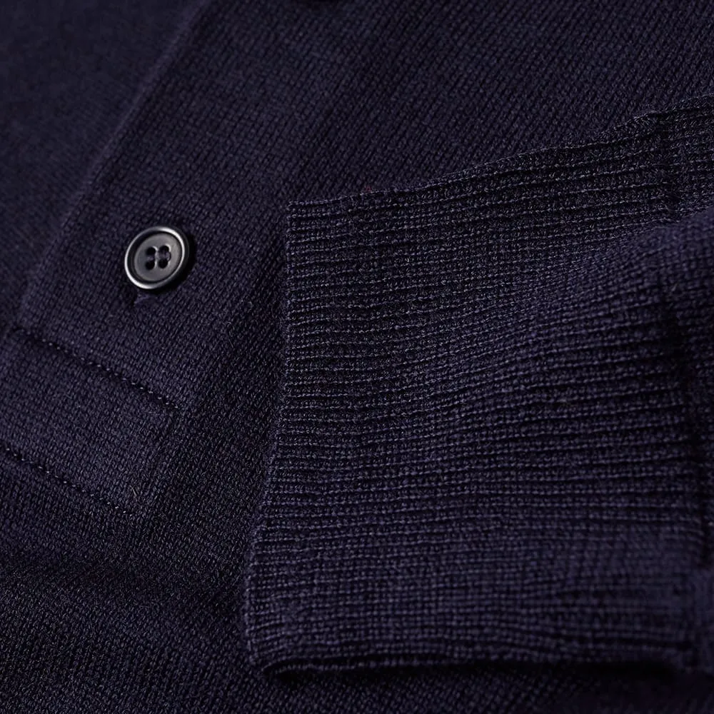 Long-Sleeved Polo Shirt