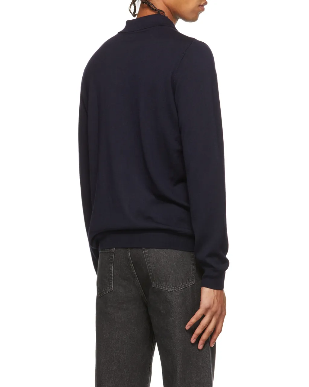 Long-Sleeved Polo Shirt