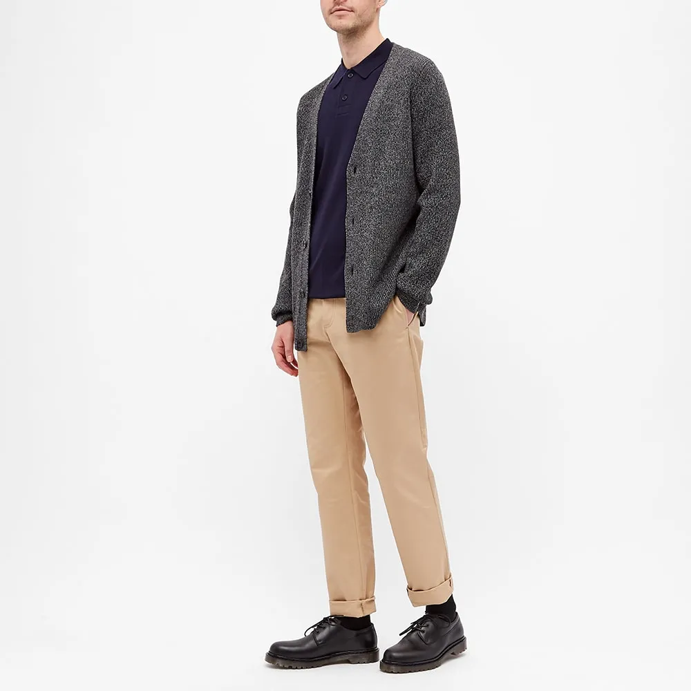 Long-Sleeved Polo Shirt