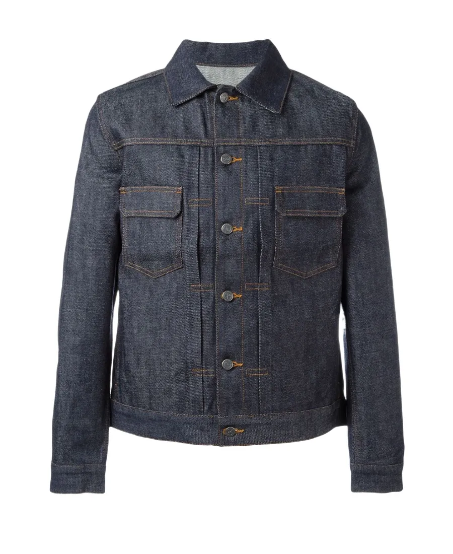 Buttoned Denim Jacket