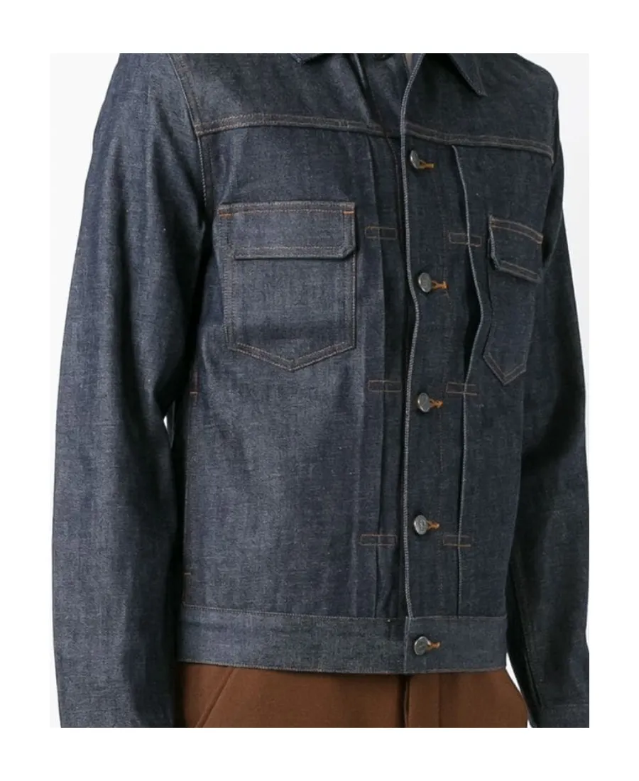 Buttoned Denim Jacket