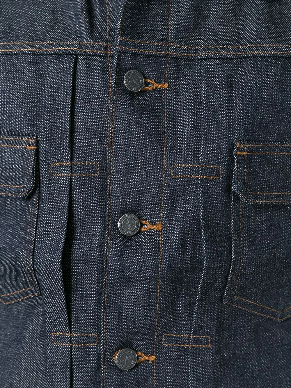 Buttoned Denim Jacket