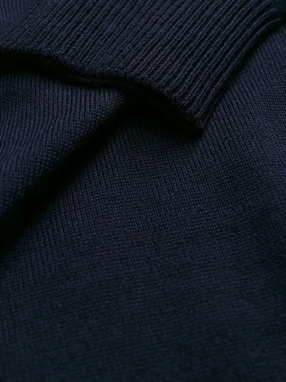 Fine Knit Turtleneck Jumper