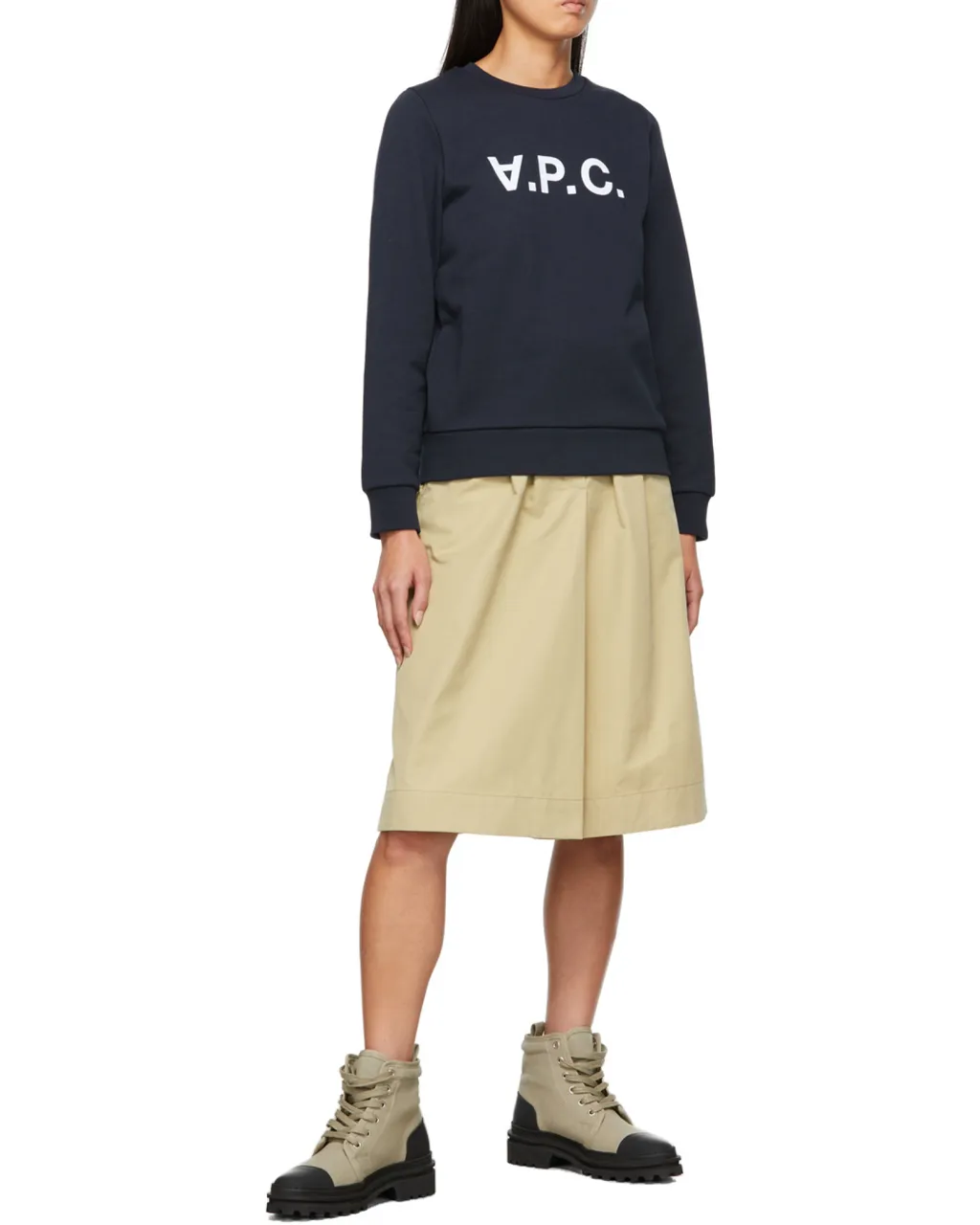 Viva Logo Flocked Sweatshirt