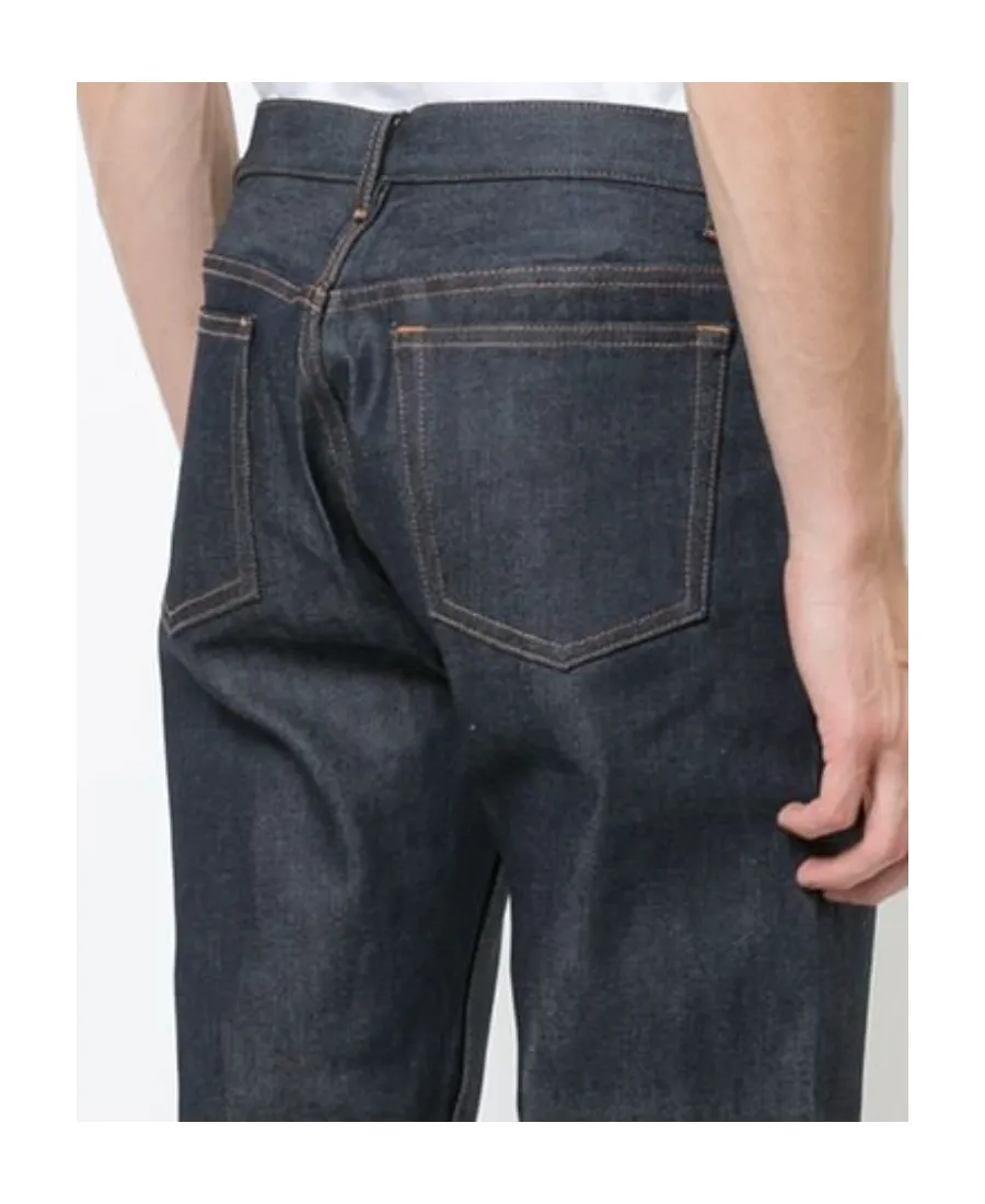 Low-Rise Straight Leg Jeans
