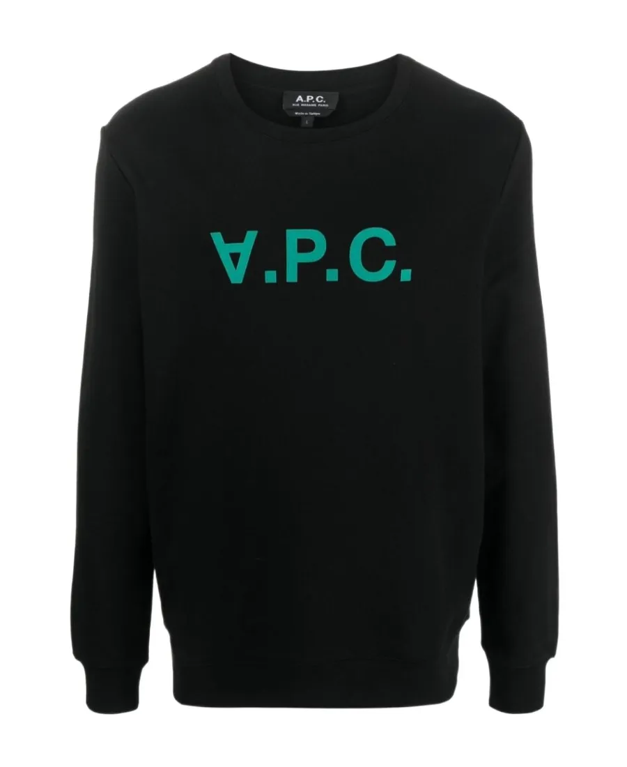 Upside Down Logo Printed Crewneck Sweatshirt