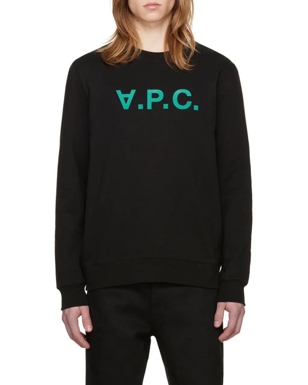 Upside Down Logo Printed Crewneck Sweatshirt