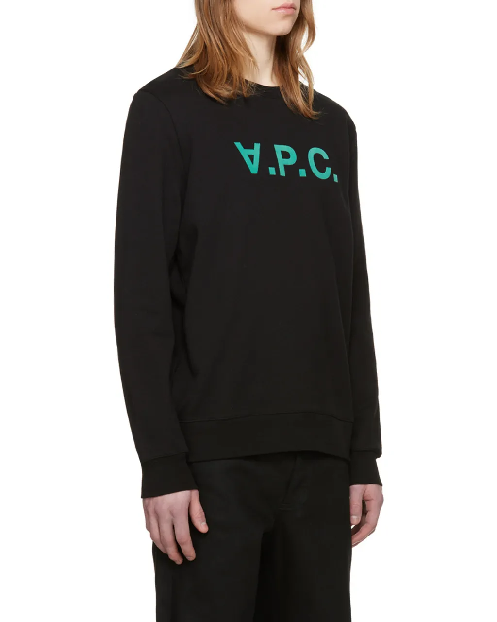 Upside Down Logo Printed Crewneck Sweatshirt