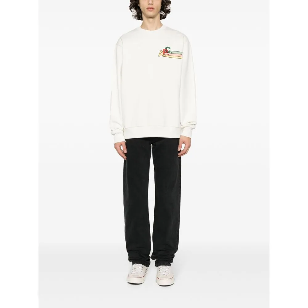 Logo Printed Crewneck Sweatshirt