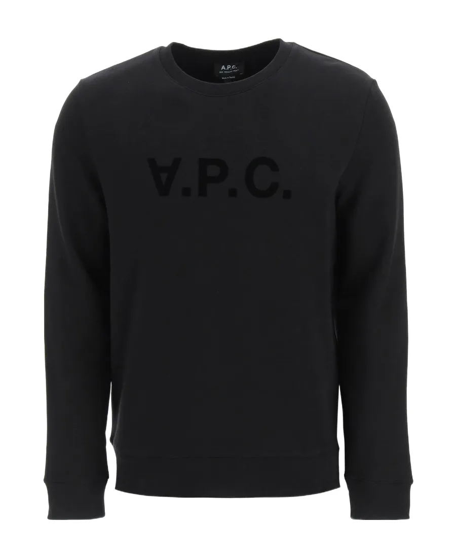 Logo-Printed Straight Hem Sweatshirt